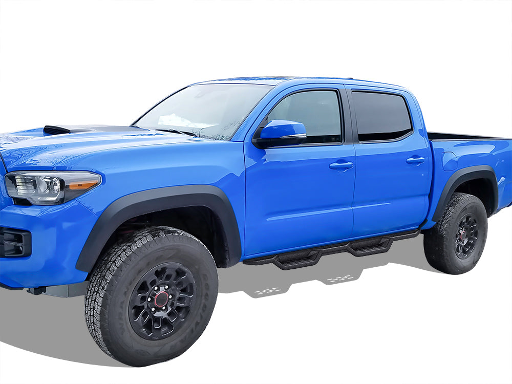 Carbon Steel Both Sides Nerf Bar 2007-2021 Toyota Tundra CrewMax Cab WB20NJI8B