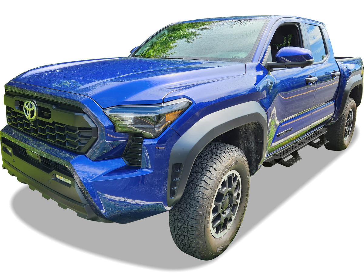 Carbon Steel Both Sides Nerf Bar RS 2024-2026 Toyota Tacoma Double/Crew Cab (Incl. Hybrid Model) WB20RAE8B