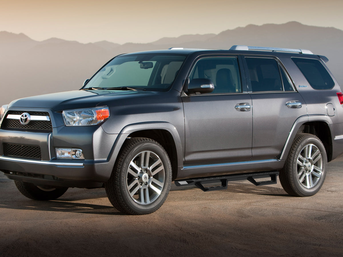 Carbon Steel Both Sides Nerf Bar RS 2010-2013 Toyota 4Runner SR5\ 2010-2024 Toyota 4Runner Limited\ 2019-2022 Toyota 4Runner Nightshade Edition WB20RBC0B