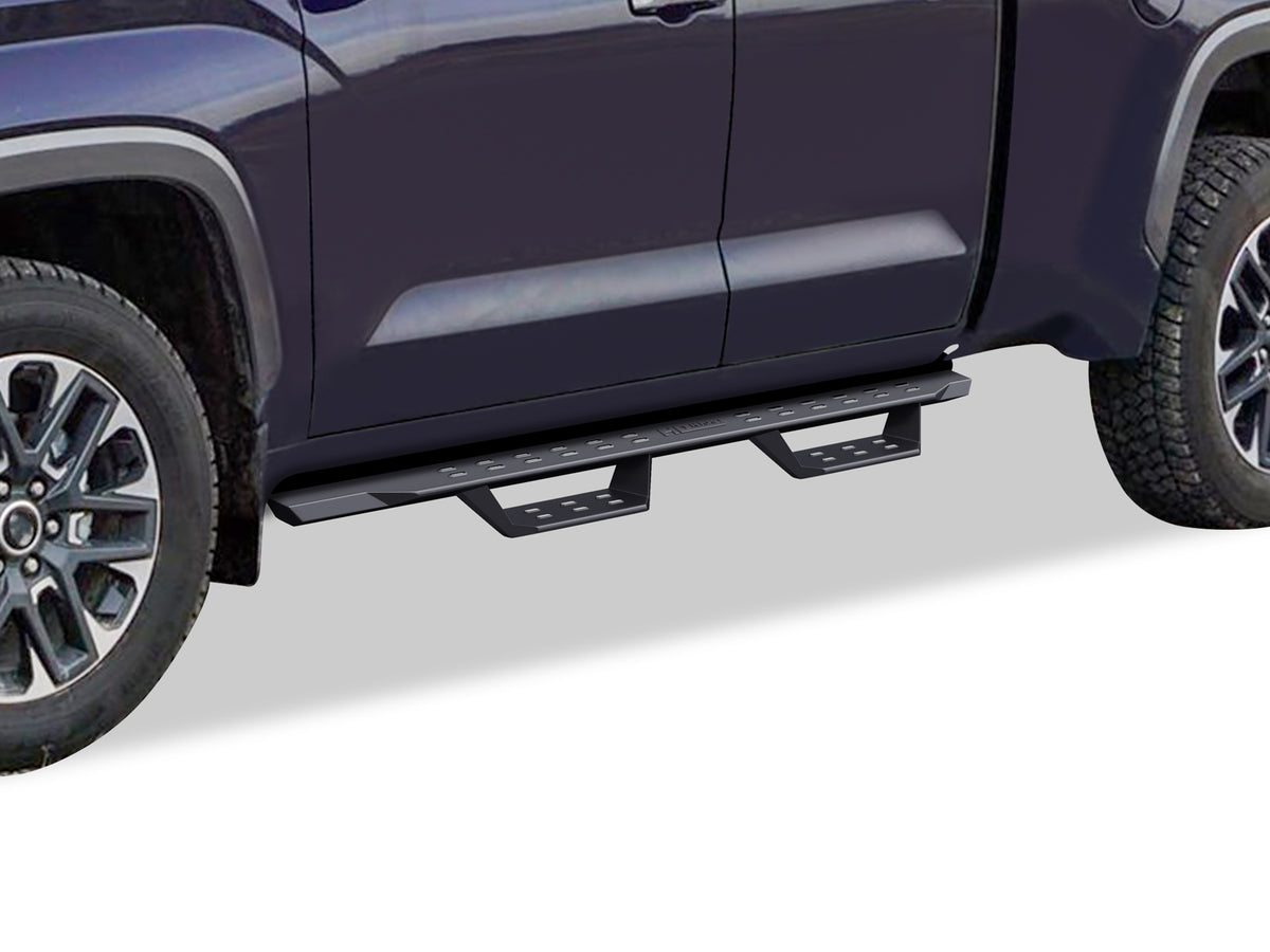 Carbon Steel Both Sides Nerf Bar RS 2022 -2026 Toyota Tundra Double Cab WB20RBI7B