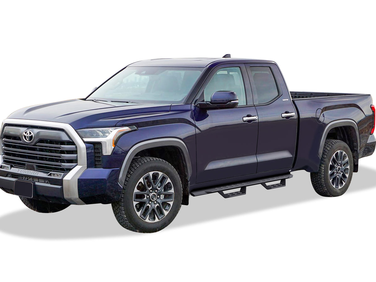 Carbon Steel Both Sides Nerf Bar RS 2022 -2026 Toyota Tundra Double Cab WB20RBI7B