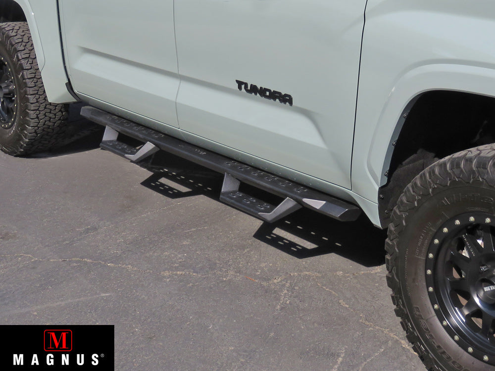 Carbon Steel Both Sides Nerf Bar RS 2022-2026 Toyota Tundra CrewMax WB20RBI8B