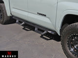 Carbon Steel Both Sides Nerf Bar RS 2022-2026 Toyota Tundra CrewMax WB20RBI8B