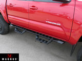 Carbon Steel Both Sides Nerf Bar RS 2005-2023 Toyota Tacoma Double Cab/Crew Cab WB20RJE8B