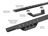 Carbon Steel Both Sides Nerf Bar RS 2005-2023 Toyota Tacoma Double Cab/Crew Cab WB20RJE8B
