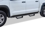 Carbon Steel Both Sides Nerf Bar RS 2007-2021 Toyota Tundra Crew Max Cab WB20RJI8B