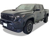 Stainless Steel + PE Step Area Both Sides Running Board-S Series 2024-2026 Toyota Tacoma Double/Crew Cab (Incl. Hybrid Model) WB20SAE8S