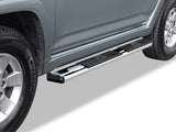 Stainless Steel + PE Step Area Both Sides Running Board-S Series 2010-2013 Toyota 4Runner SR5\ 2010-2024 Toyota 4Runner Limited\ 2019-2024 Toyota 4Runner Nightshade Edition\(Only fit Models with Lower Rocker Panel Extensions) WB20SBC0S