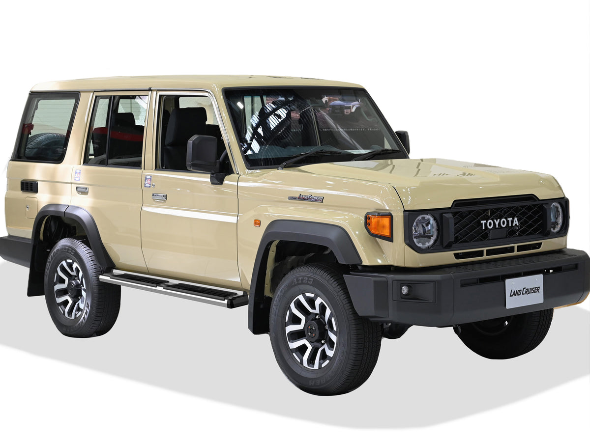 Stainless Steel Both Sides Running Board-S Series 2024-2026 Toyota Land Cruiser WB20SBD1S