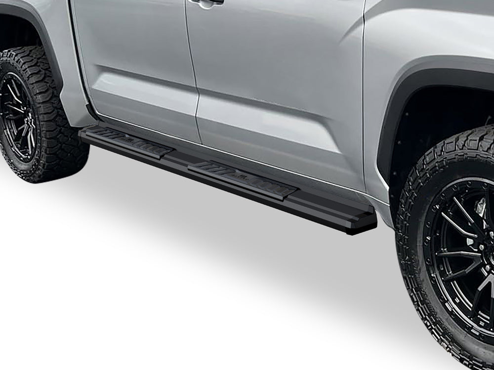 Carbon Steel + PE Step Area Both Sides Running Board-S Series 2022-2026 Toyota Tundra CrewMax WB20SBI8B