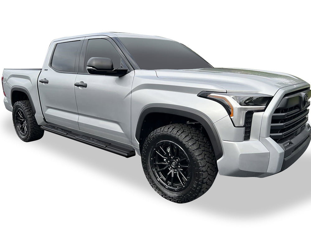 Carbon Steel + PE Step Area Both Sides Running Board-S Series 2022-2026 Toyota Tundra CrewMax WB20SBI8B