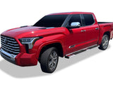 Stainless Steel + PE Step Area Both Sides Running Board-S Series 2022-2026 Toyota Tundra CrewMax WB20SBI8S