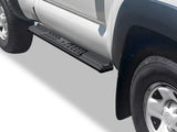 Carbon Steel + PE Step Area Both Sides Running Board-S Series 2005-2023 Toyota Tacoma Regular Cab WB20SCE8B