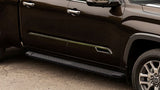 Carbon Steel + PE Step Area Both Sides Running Board-T Series 2022-2026 Toyota Tundra CrewMax WB20TBI8B
