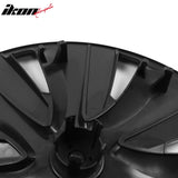 2024-2025 Tesla Model 3 18'' S Style Wheel Covers Gunmetal&Gloss Black
