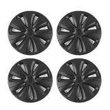 2024-2025 Tesla Model 3 18'' S Style Wheel Covers Hubcap Matte Black