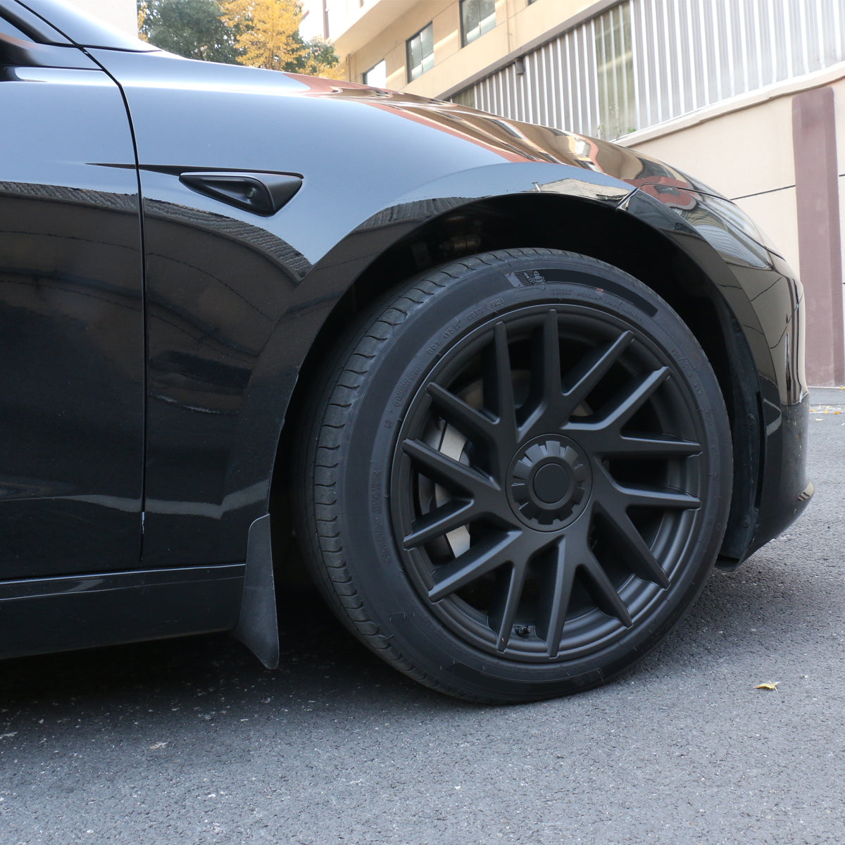 2024-2025 Tesla Model 3 18'' OE Style Wheel Covers Hubcap Matte Black
