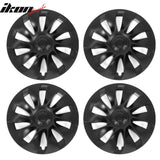 2020-2024 Tesla Model Y 20'' Matte Black V1 Hubcap Wheel Cover Rim ABS
