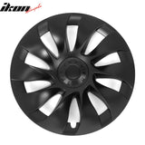 2020-2024 Tesla Model Y 20'' Matte Black V1 Hubcap Wheel Cover Rim ABS