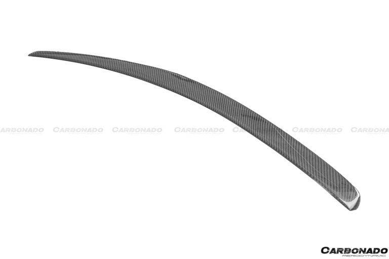 2010-2016 Mercedes Benz E Class W212 L Style Carbon Fiber Trunk Spoiler