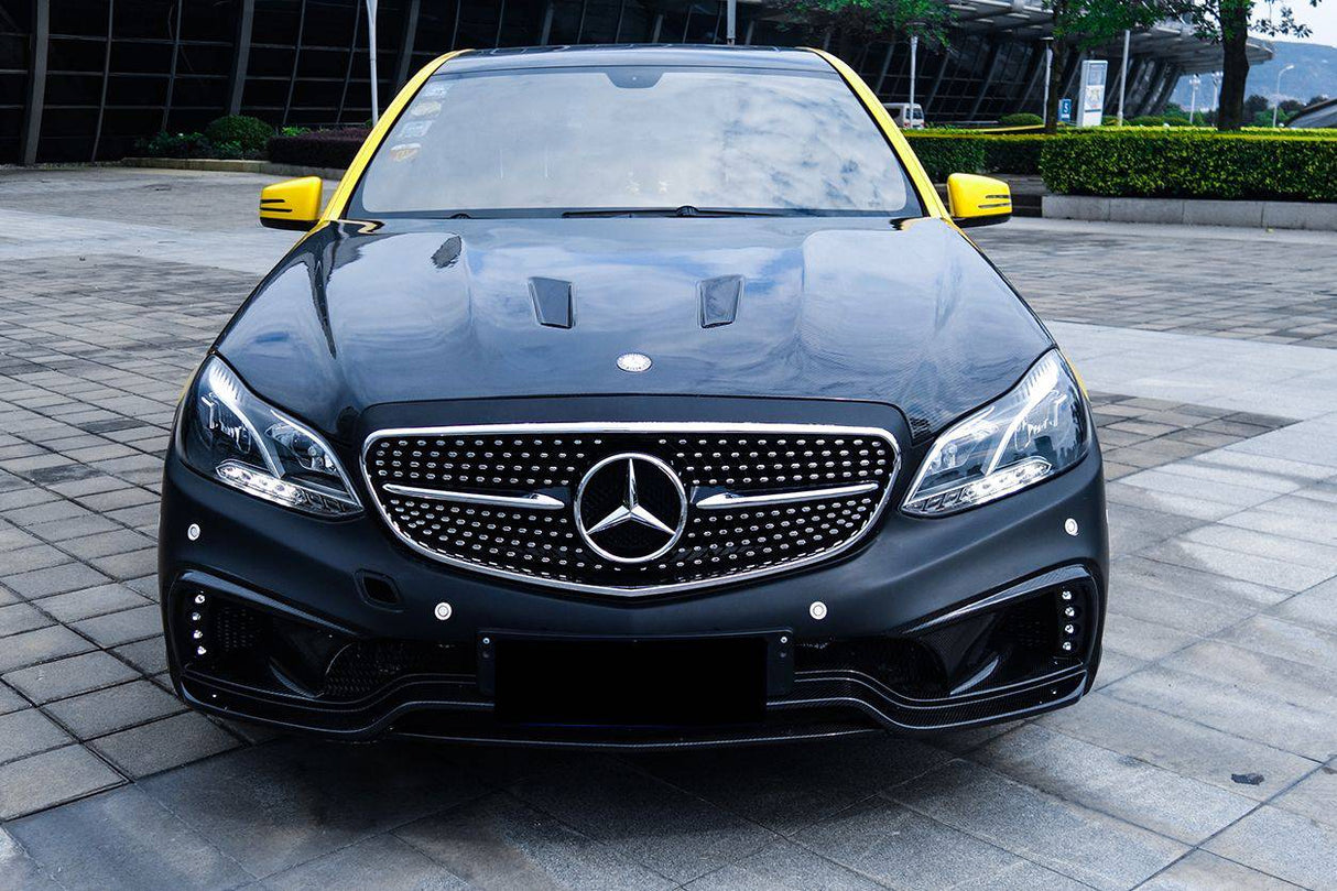 2014-2016 Mercedes Benz E Class W212 WD Style Front Bumper w/led