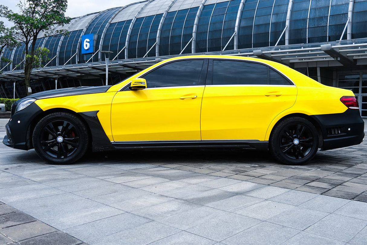 2014-2016 Mercedes Benz E Class W212 WD Style Side Skirts