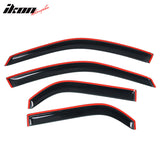2001-2006 Acura MDX Slim Style Smoke Visor Windows Rain Guard Acrylic