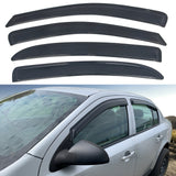 2005-2010 Chevy Cobalt Smoke Tinted Slim Style Visor Windows Acrylic