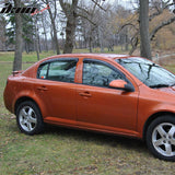 2005-2010 Chevy Cobalt Smoke Tinted Slim Style Visor Windows Acrylic