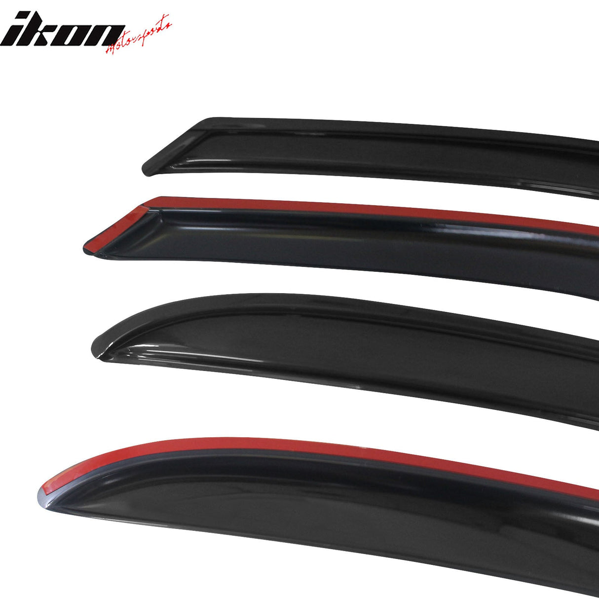 2005-2010 Chevy Cobalt Smoke Tinted Slim Style Visor Windows Acrylic