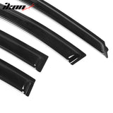 2010-2016 Chevy Cruze Tape On Smoke Tinted Window Visors Acrylic