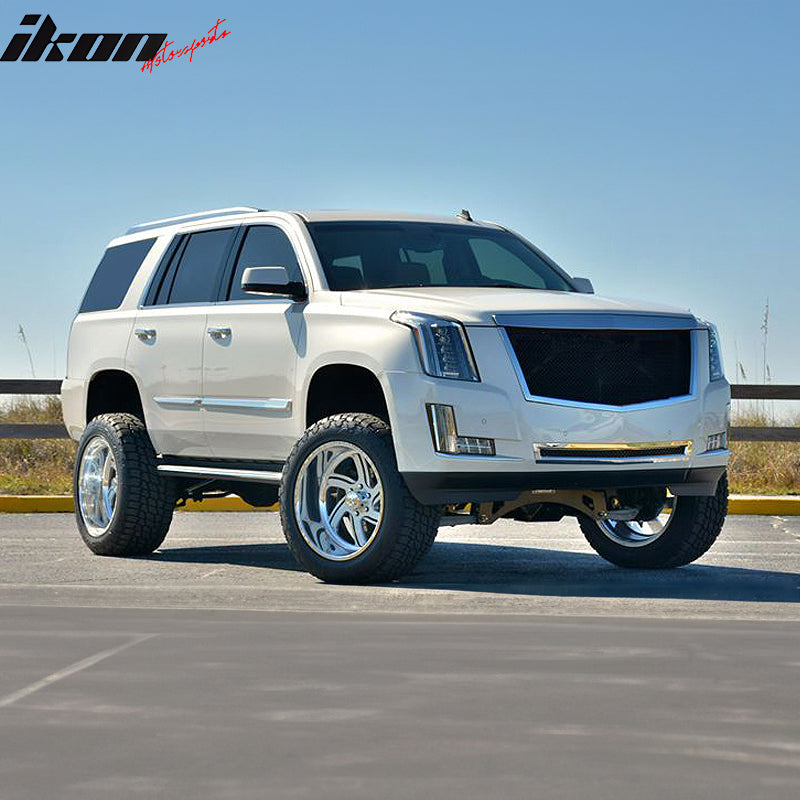 2015-2020 Cadillac Escalade Slim Smoke Tinted Window Visor Acrylic