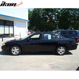 2000-2005 Chevy Impala Sedan Slim Style Smoke Window Visors Acrylic