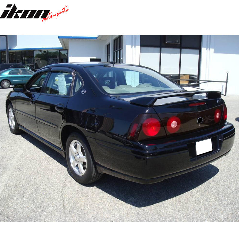 2000-2005 Chevy Impala Sedan Slim Style Smoke Window Visors Acrylic