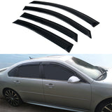 2006-2013 Chevy Impala Smoke Tinted Slim Style Visor Window Acrylic