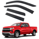 2019-2025 Chevy Silverado & GMC Sierra 1500 Extended Cab Window Visors