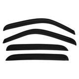 Visor Window for Chevy Silverado Crew 2001-2006 Slim Smoke Tinted Acrylic
