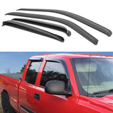 Window Visor for Chevy Silverado GMC Sierra Extended Cab 1999-2006 Acrylic