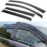 Window Visors for Chevy Traverse 2009-2017 Slim Style Tape on Acrylic 4PC