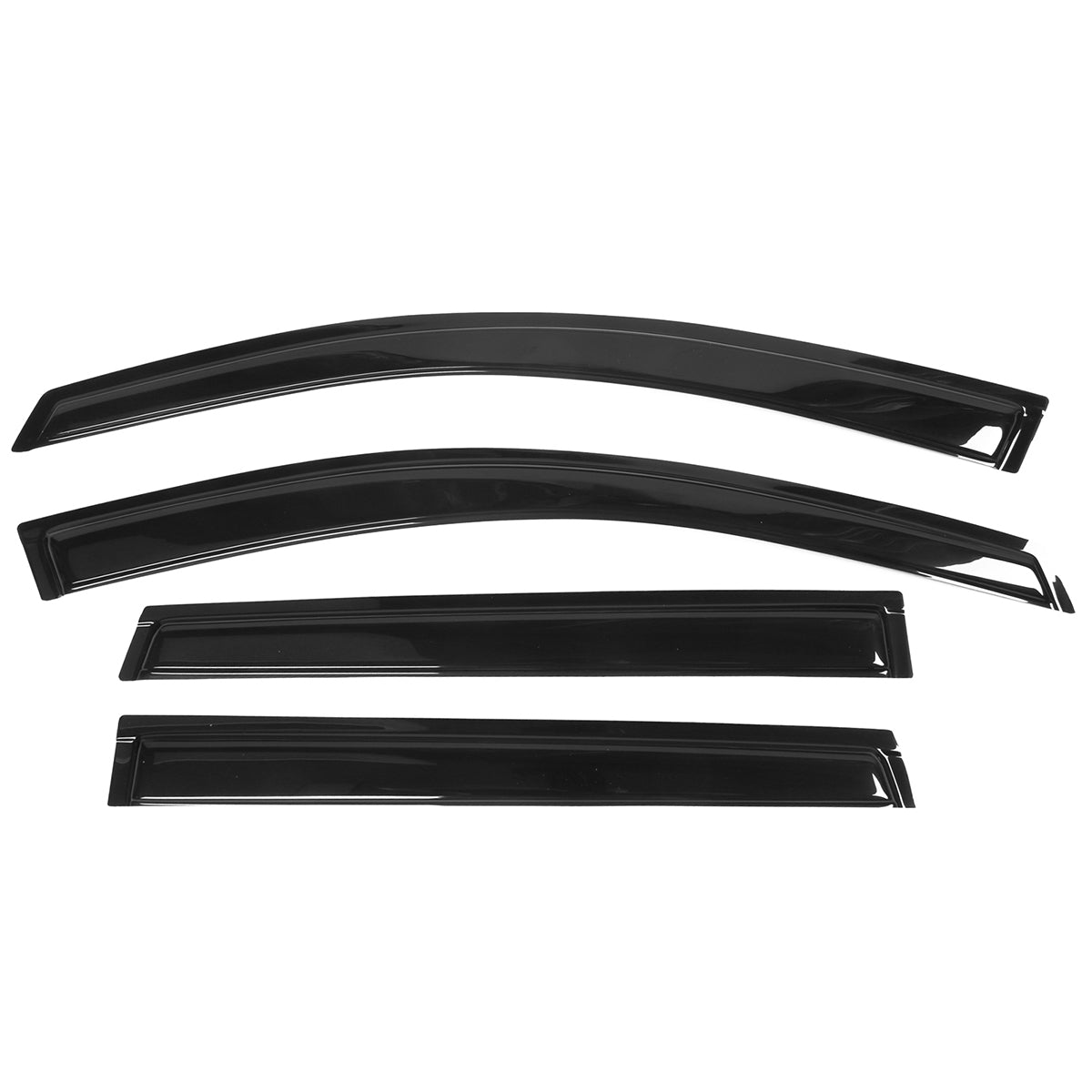 Window Visors for Chevy Traverse 2009-2017 Slim Style Tape on Acrylic 4PC