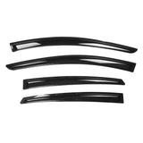 Window Visors Rain Deflectors for Chevrolet Volt 2016-2019 Smoke 4PCS