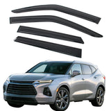 Smoke Window Visors for Chevrolet Blazer 2019-2026 4PC Rain Guards Acrylic