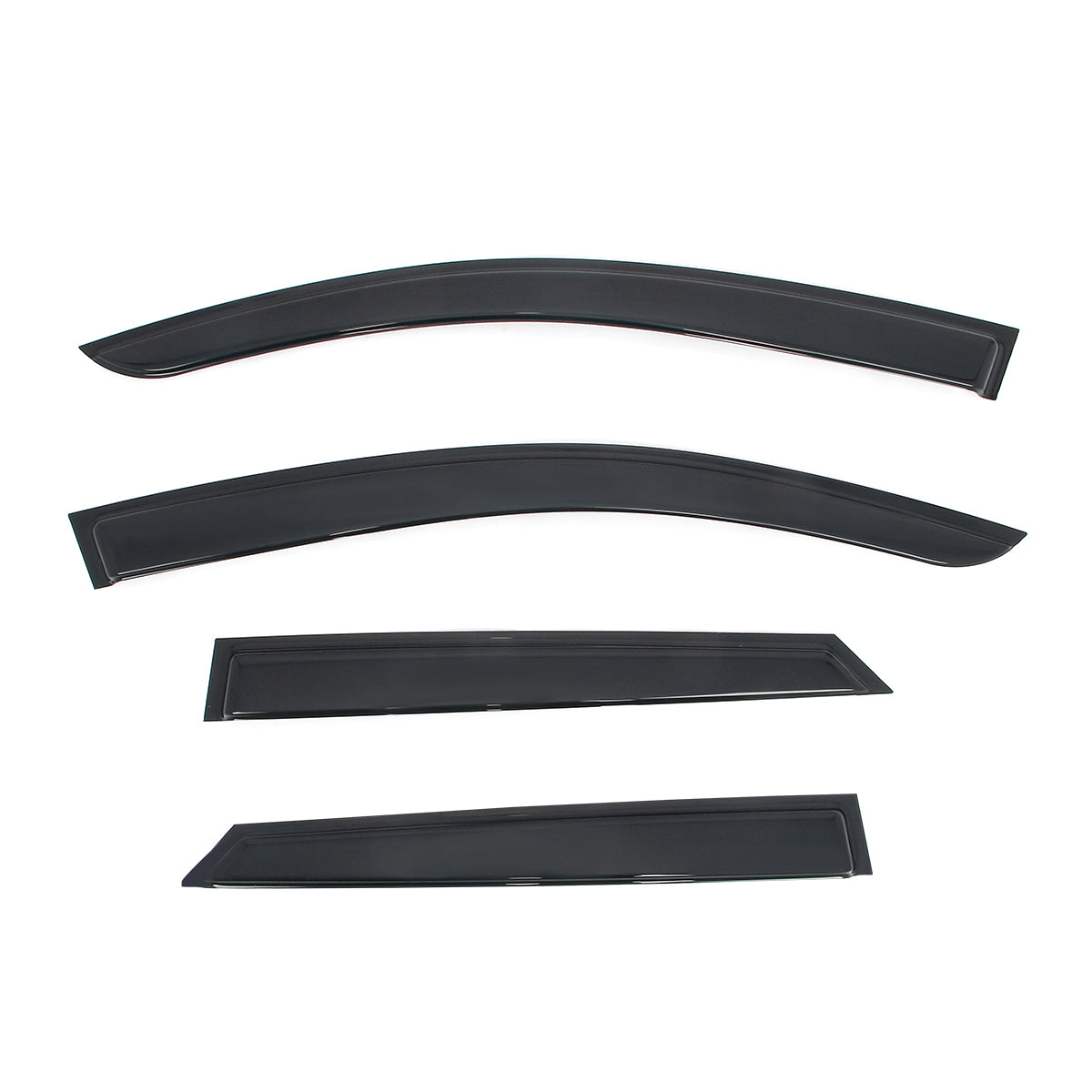 Window Visor for Chevrolet Blazer EV 2024-2026 Slim Style Smoke Acrylic 4PCS
