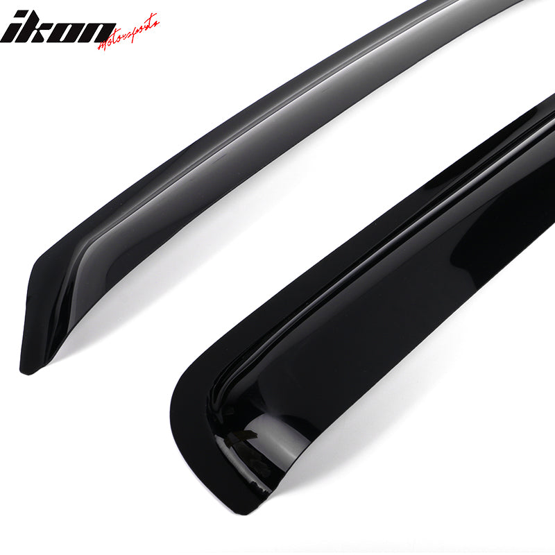 2014-2019 Chevy Silverado GMC Sierra Extended Cab Tape on Visor Window