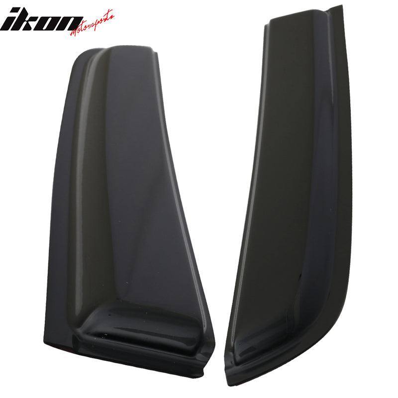 2015-2022 Chevy Colorado GMC Canyon Crew Cab 4Pc Window Visor Acrylic