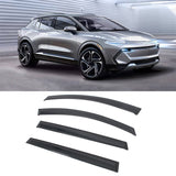 Window Visors Vent Rain Guard for Chevy Equinox EV 2024-2026 Smoke Acrylic