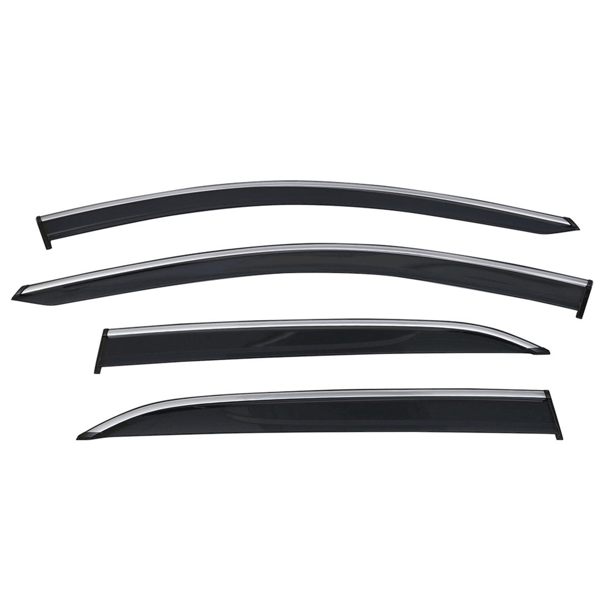 2018-2024 Chevrolet Equinox Acrylic Slim Style 4PC Window Visor Guard