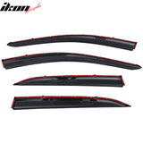 2018-2024 Chevrolet Equinox Acrylic Slim Style 4PC Window Visor Guard