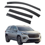 Window Visors Rain Guards for Chevrolet Traverse 2018-2023 Smoke Acrylic