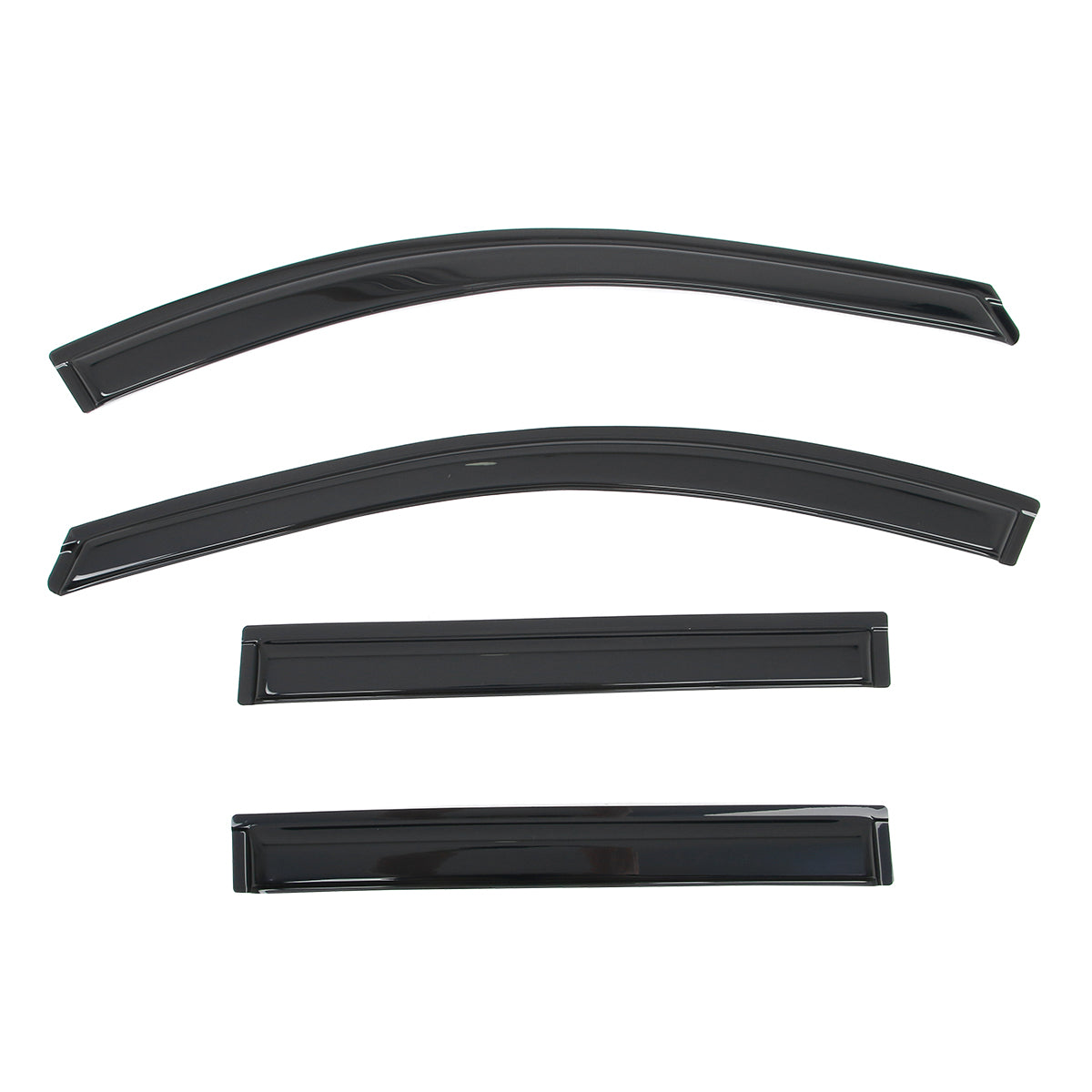 Window Visors Rain Guards for Chevrolet Traverse 2018-2023 Smoke Acrylic